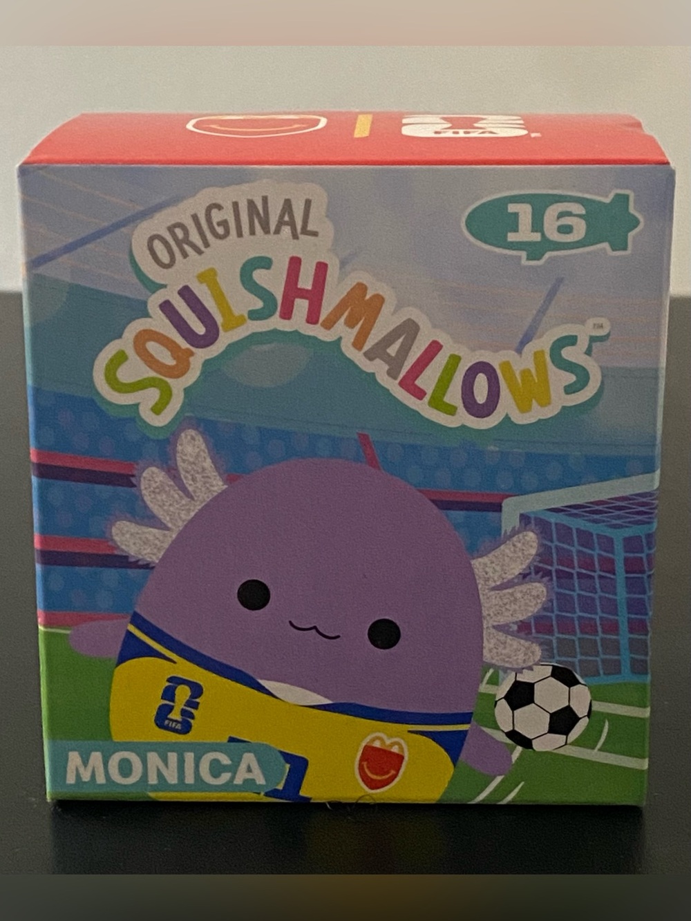 2026 FIFA World Cup Squishmallows Happy Meal Toy #16 Monica